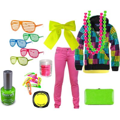 80s neon outfit ideas 0079