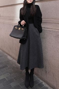 a line skirt outfit ideas 0032