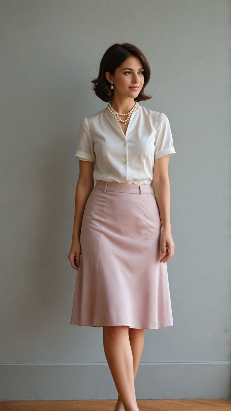 a line skirt outfit ideas 0056