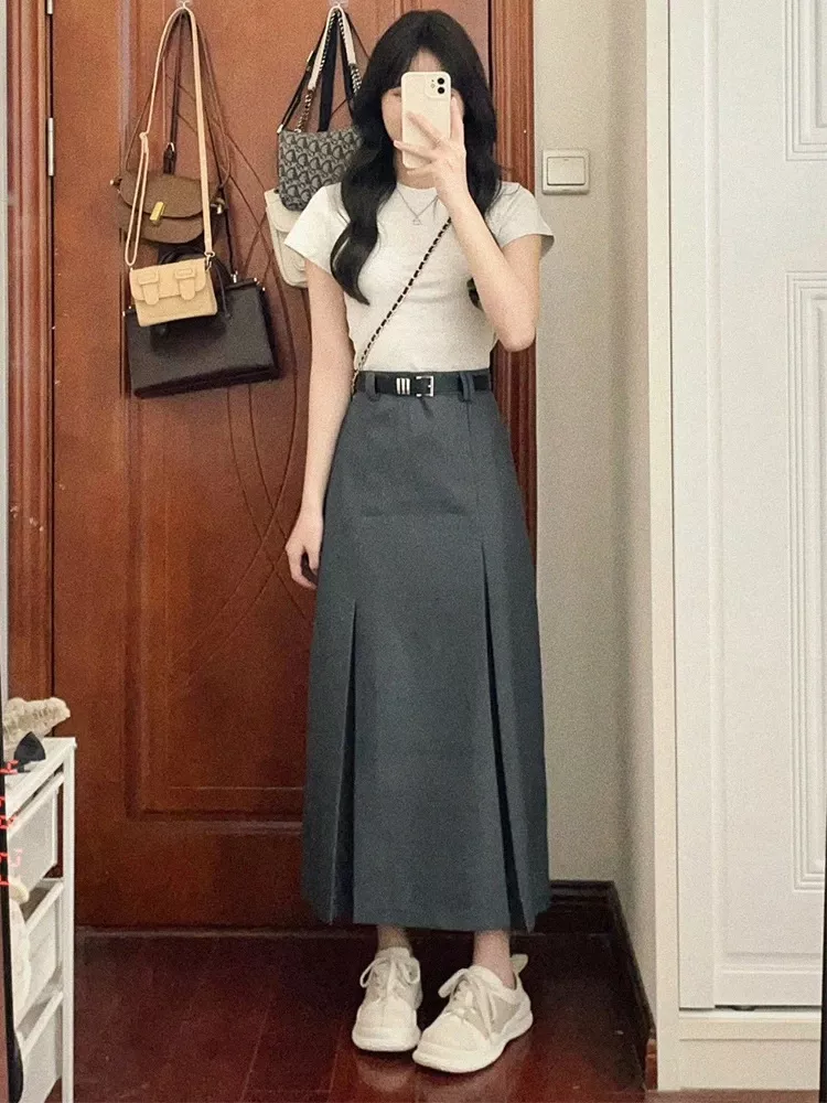 a line skirt outfit ideas 0080