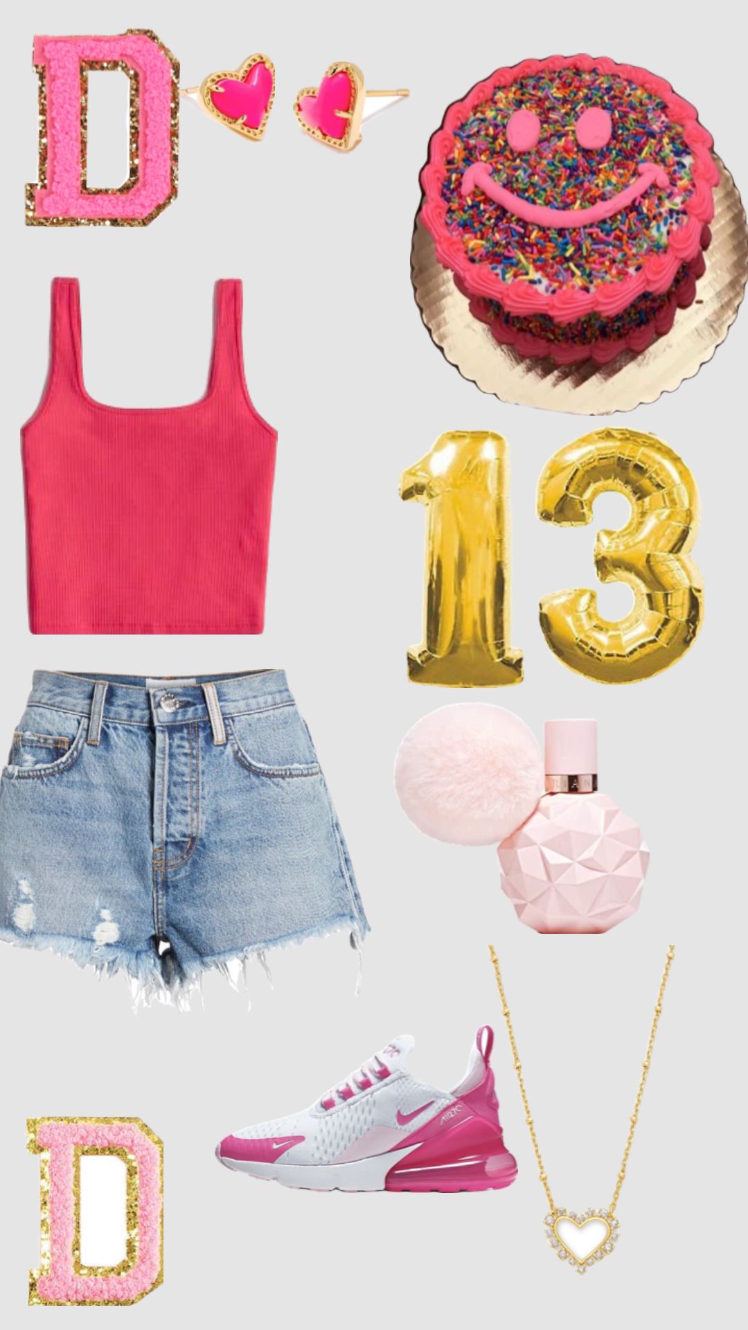 accessories to complement 13th birthday outfits