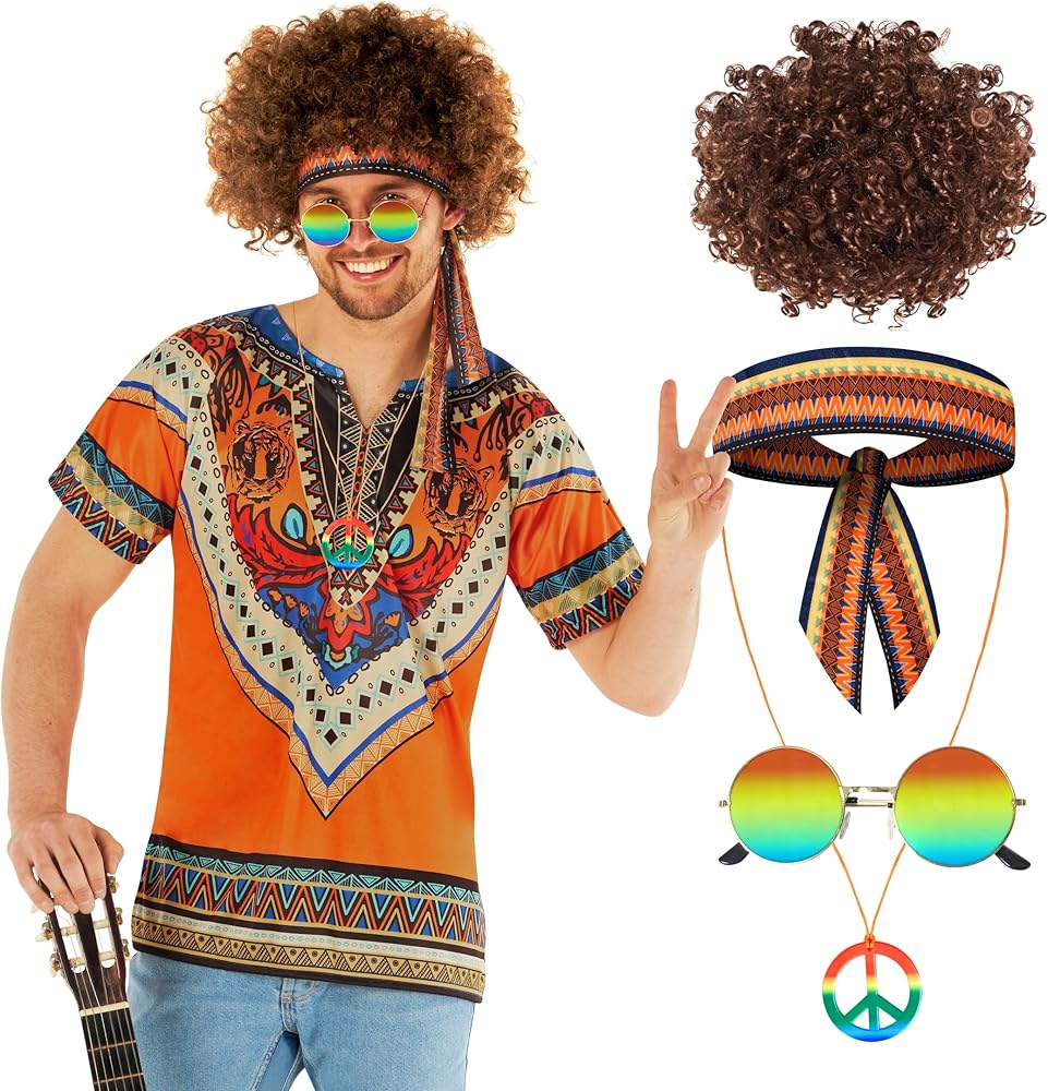 accessorizing 70s hippie outfits