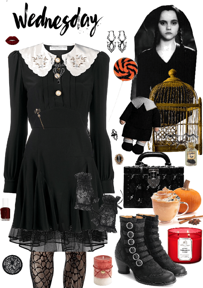 Addams Family outfit ideas for Halloween