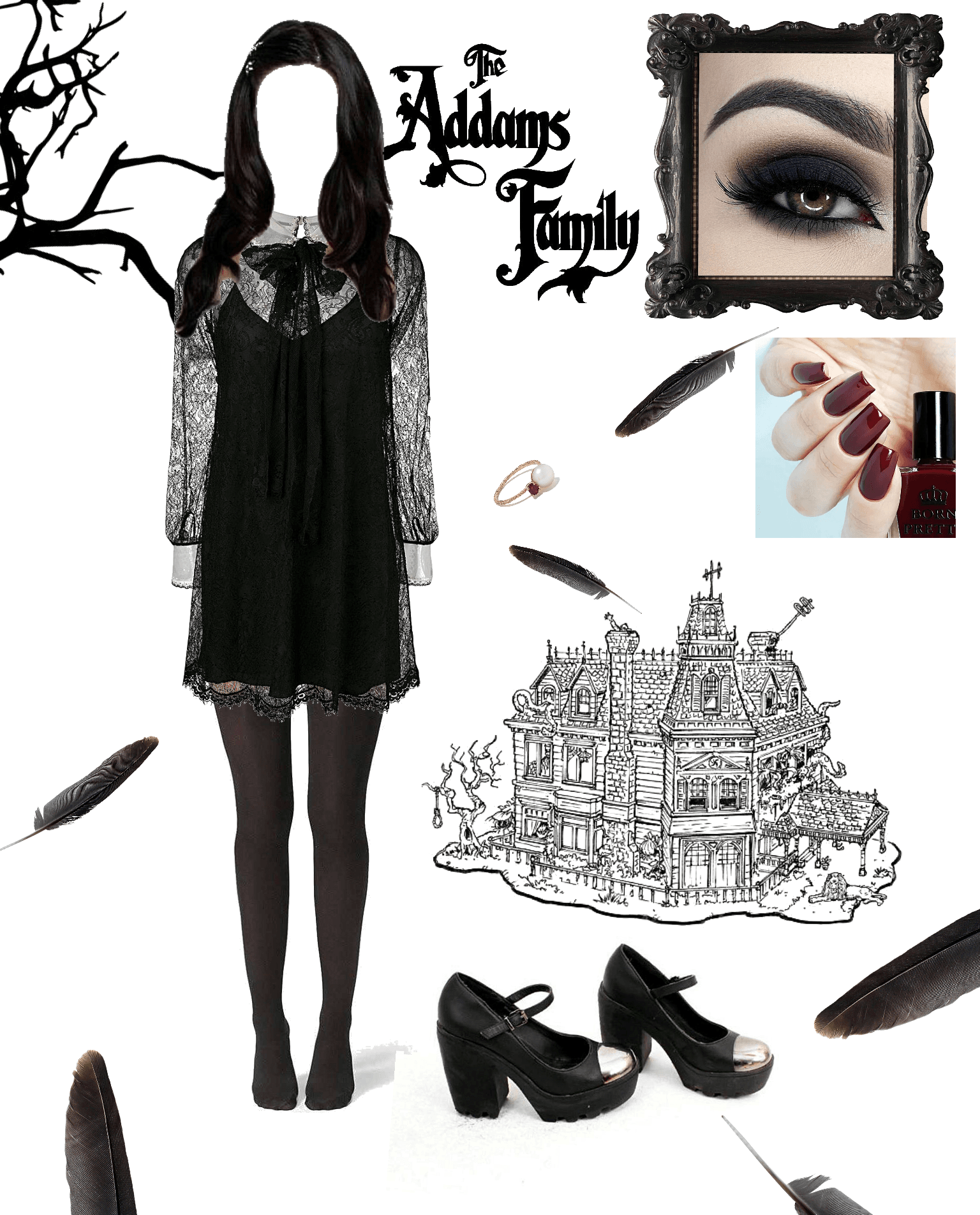 Addams Family outfit ideas 0020