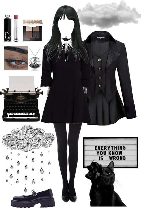 Addams Family outfit ideas 0051