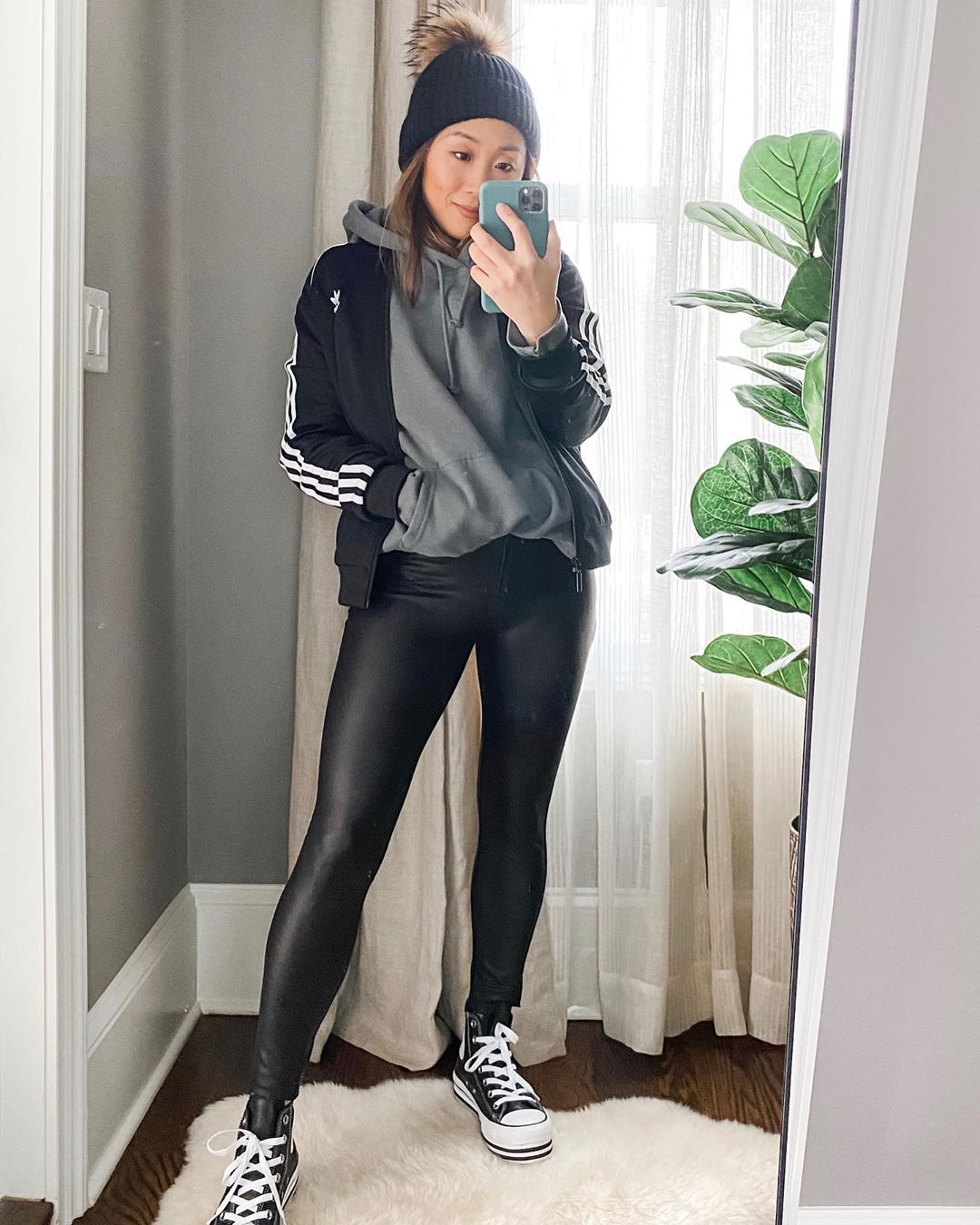 Adidas jacket outfit ideas 0033