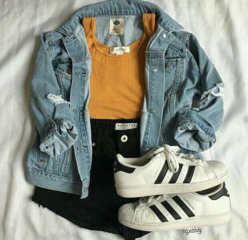 Adidas jacket outfit ideas 0057