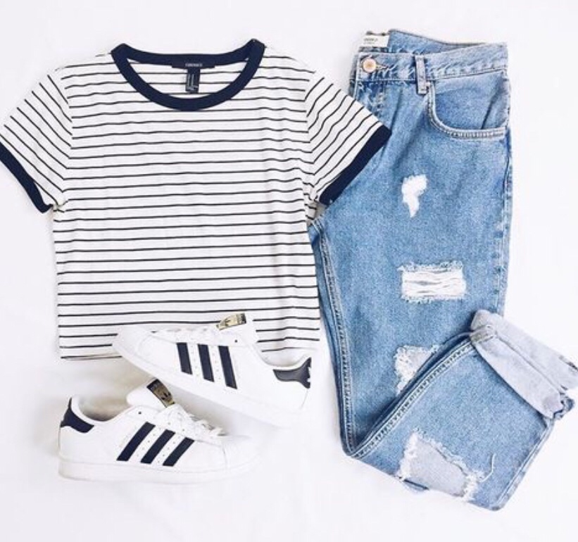 Adidas superstar outfit ideas 0038