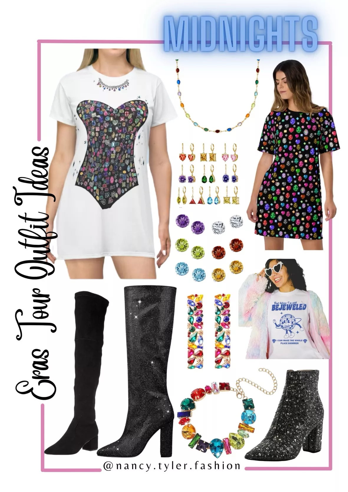 affordable bejeweled outfit looks