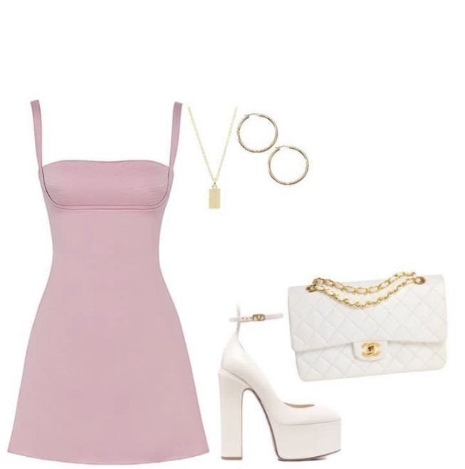 affordable pink day outfit ideas for shopping