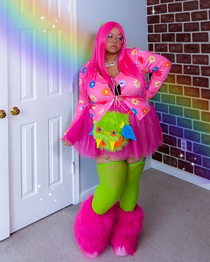 affordable plus size Rave outfit inspiration