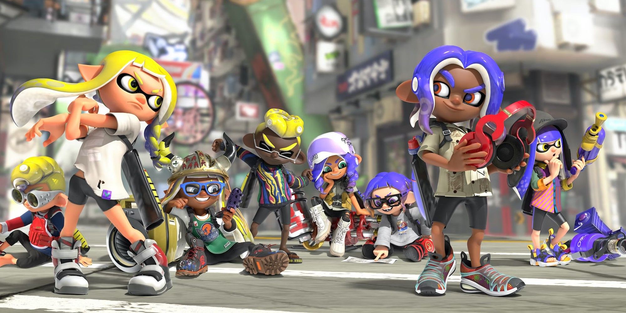 affordable Splatoon outfit ideas for students.