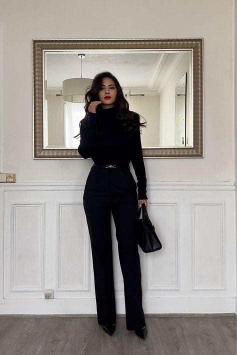 all black dinner outfit ideas 0094