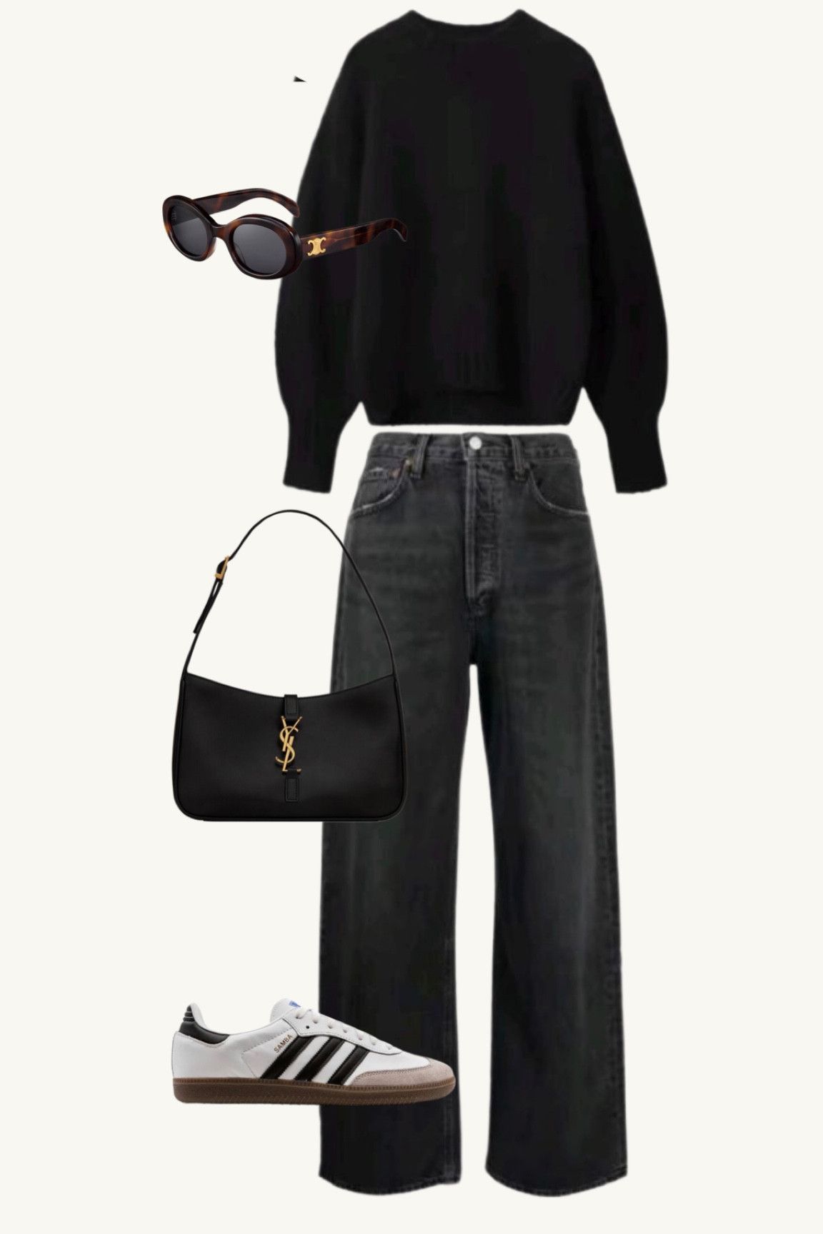 all black outfit ideas for work 0039