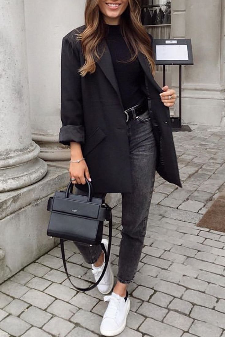 all black outfit ideas for work 0090