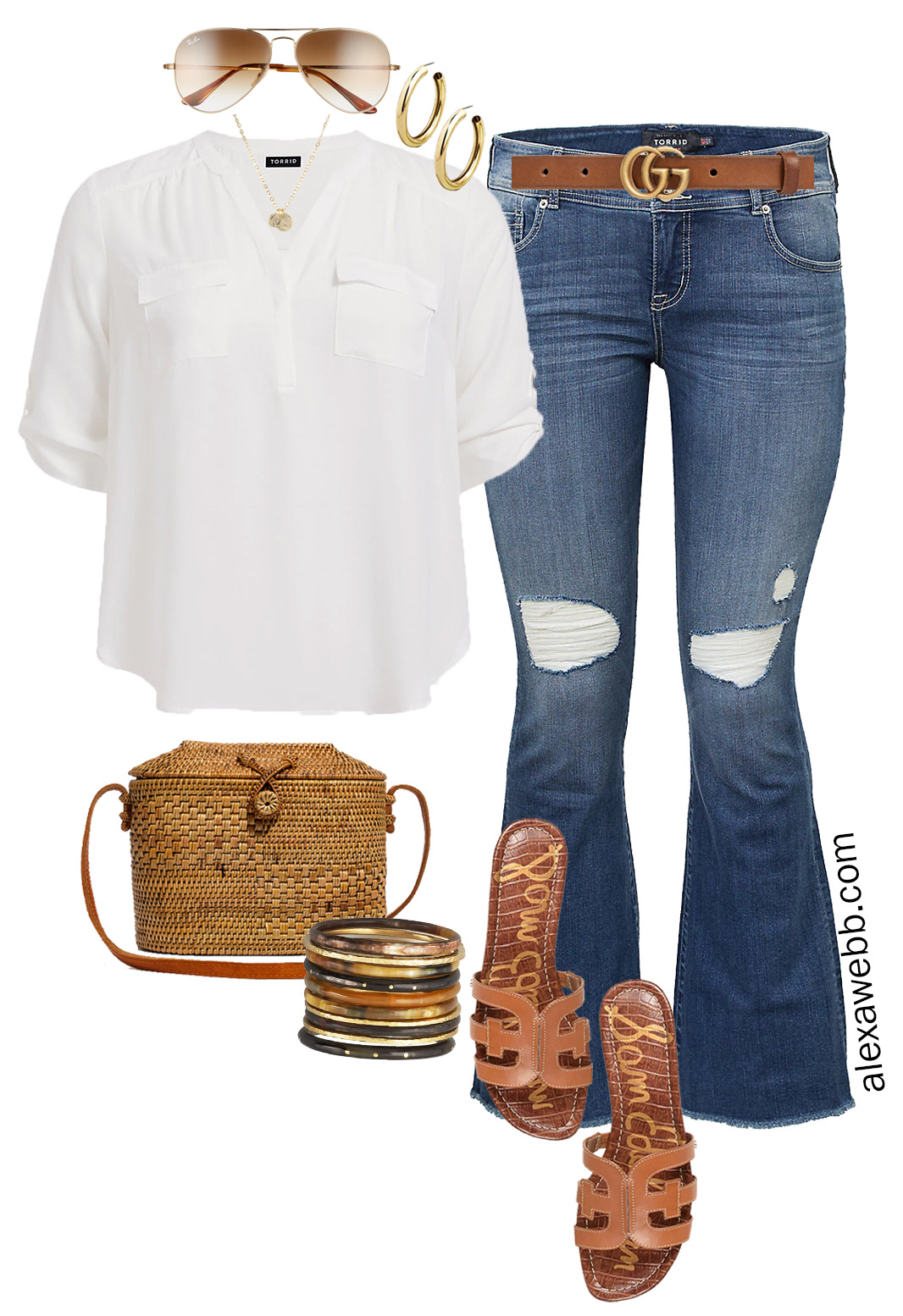 all jean outfit ideas 0094