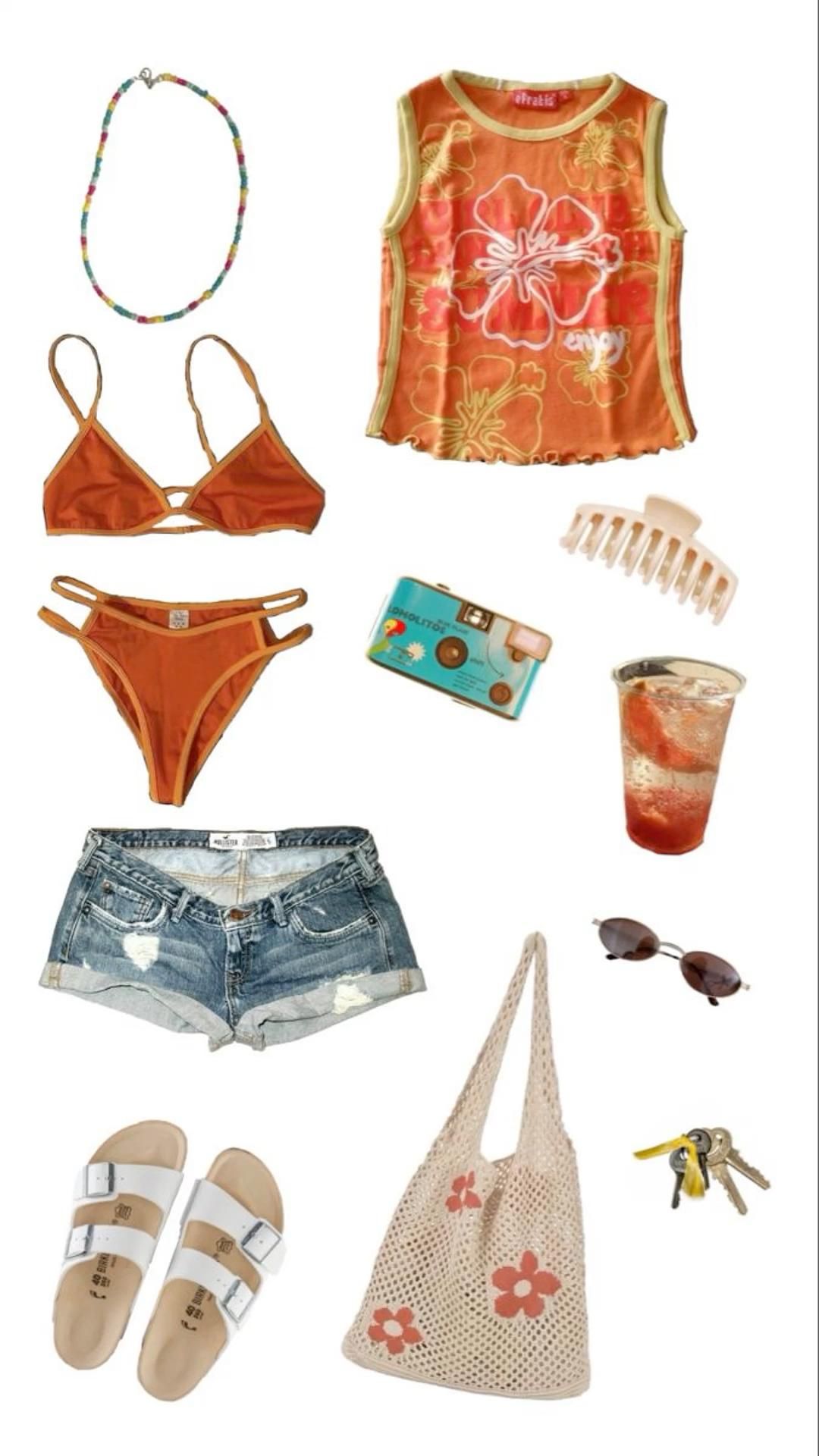 aloha outfit ideas with accessories