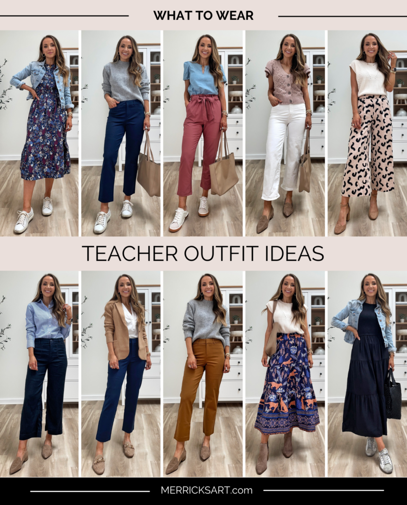 art teacher outfit ideas for creative classrooms