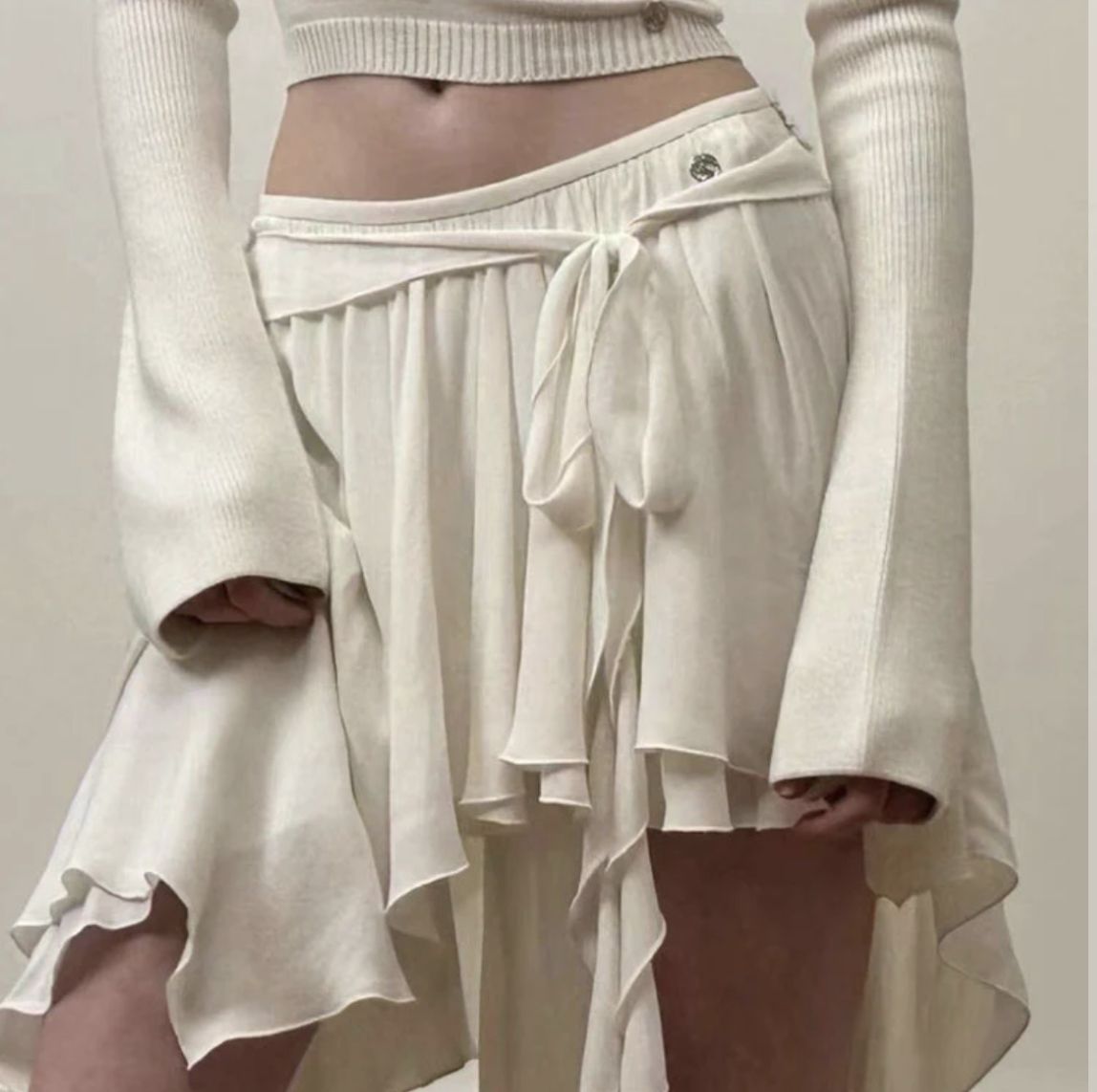 asymmetrical skirt outfit ideas 0015