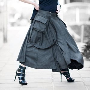 asymmetrical skirt outfit ideas 0054