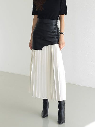 asymmetrical skirt outfit ideas 0073