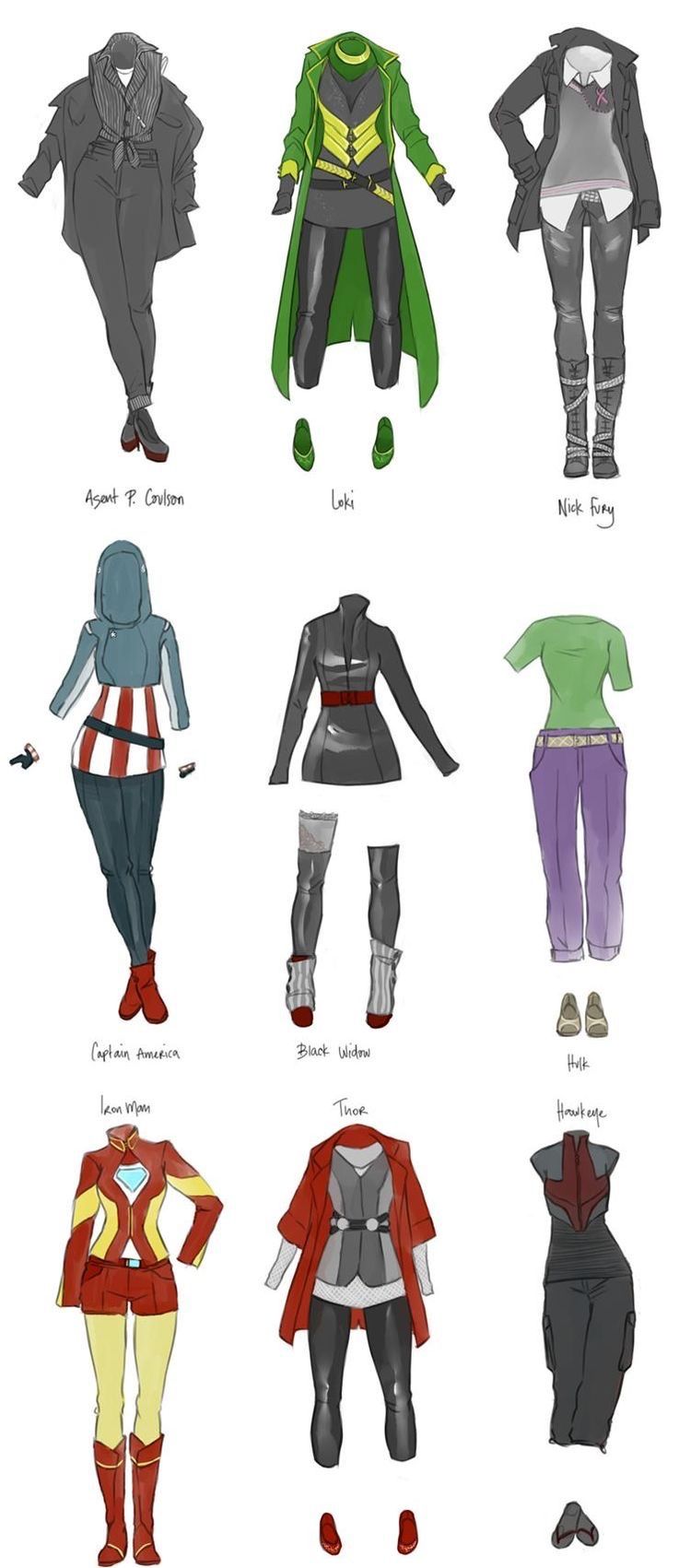 Avengers outfit ideas 0023