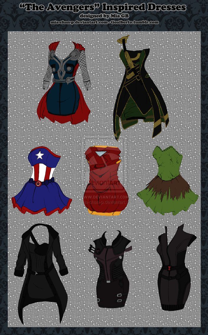 Avengers outfit ideas 0052