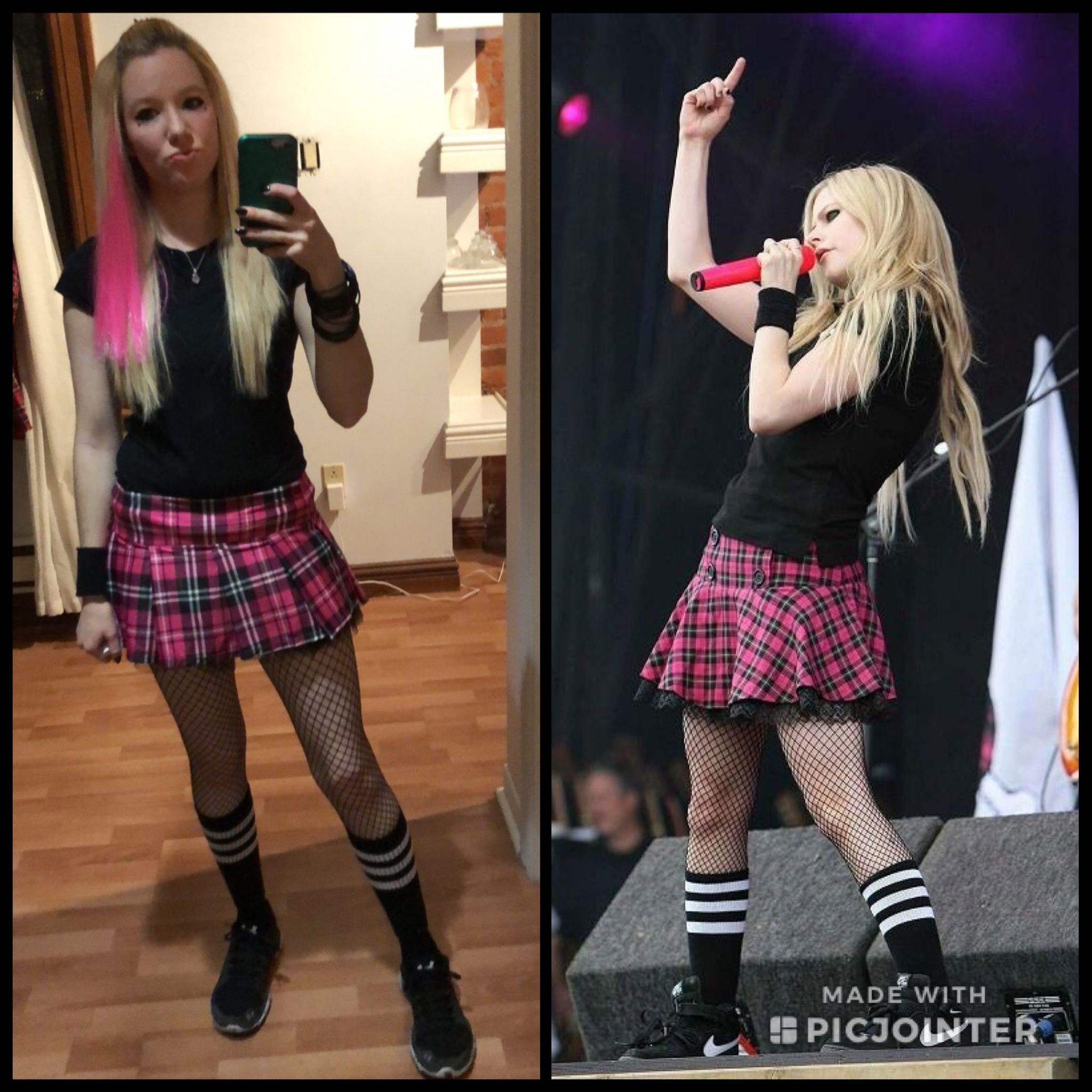 Avril Lavigne concert outfit ideas