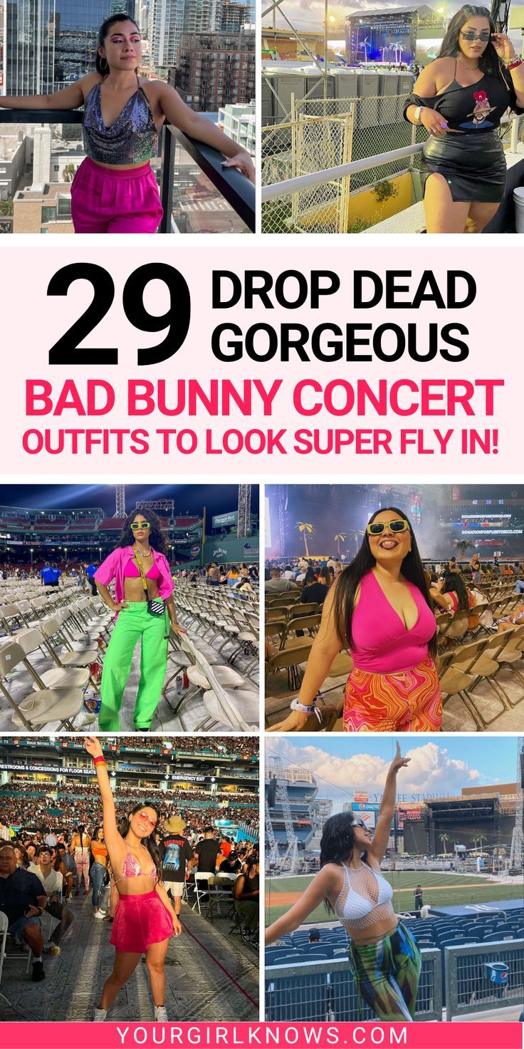 Bad Bunny concert outfit ideas 2024 0054