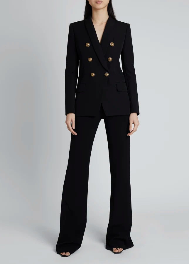 balmain blazer outfit inspiration