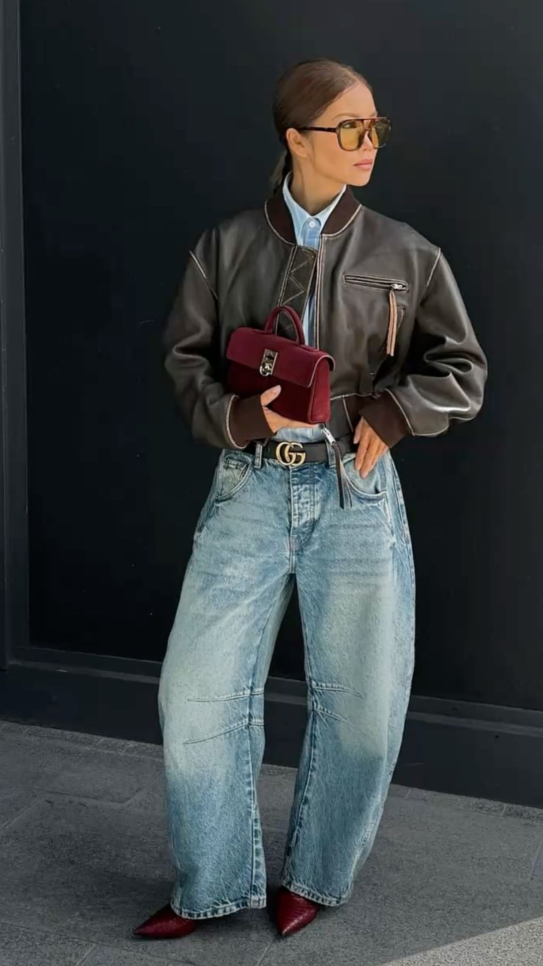 barrel jeans outfit ideas 0056