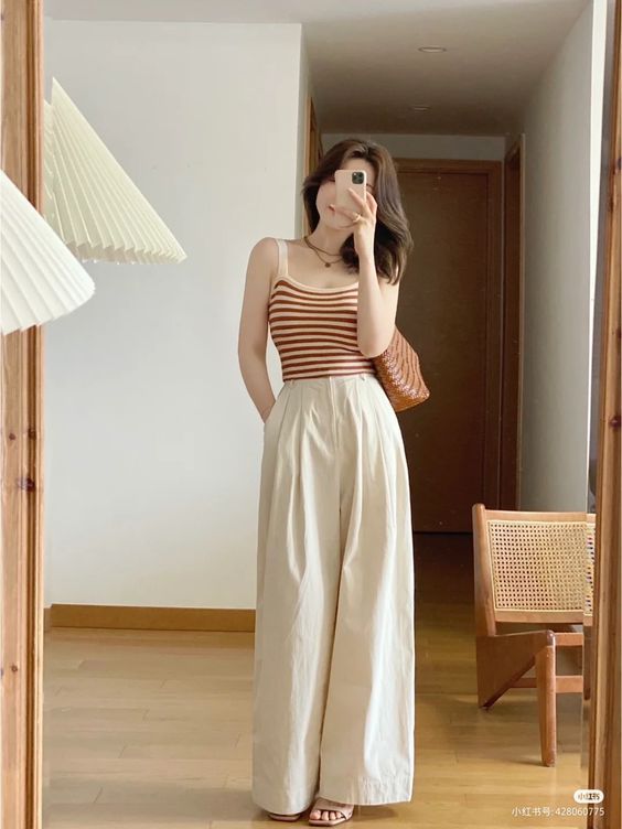 beige pants outfit ideas 0001