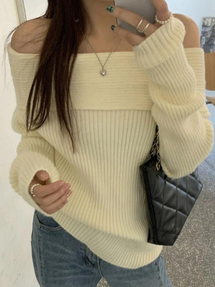 beige sweater outfit ideas 0039