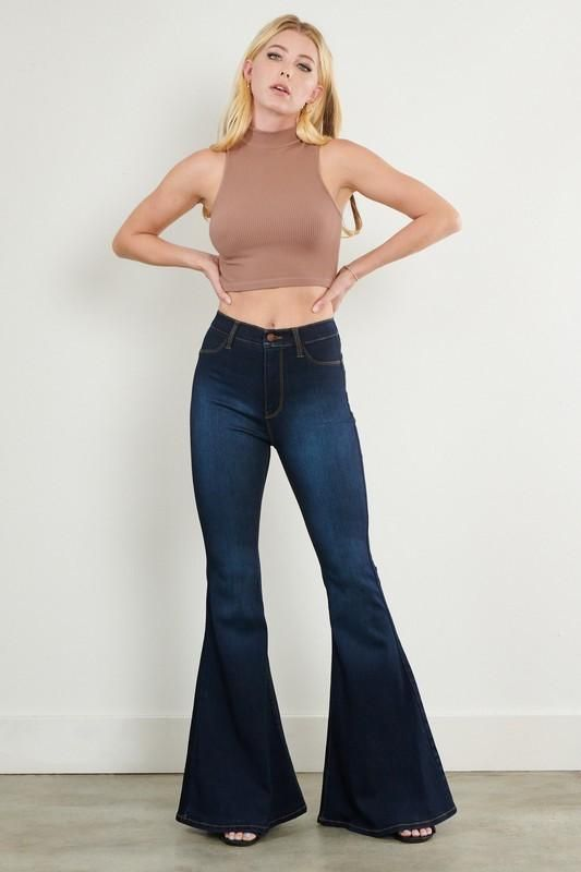 bell bottom jeans outfit ideas 0037