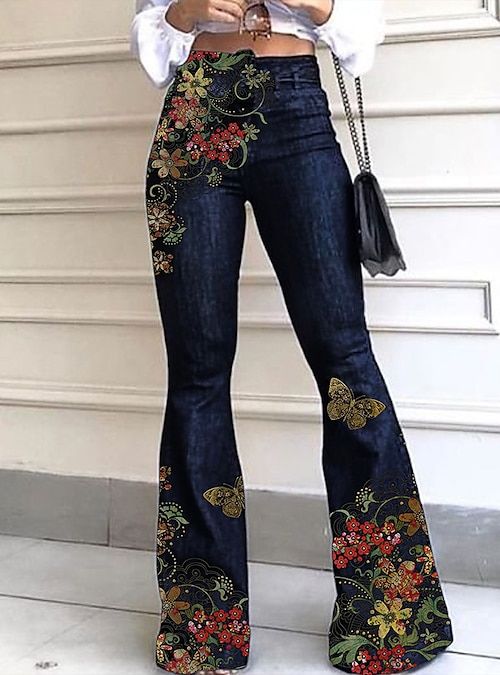 bell bottom jeans outfit ideas 0048