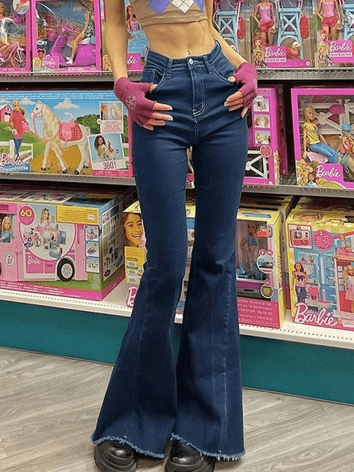 bell bottom jeans outfit ideas 0092