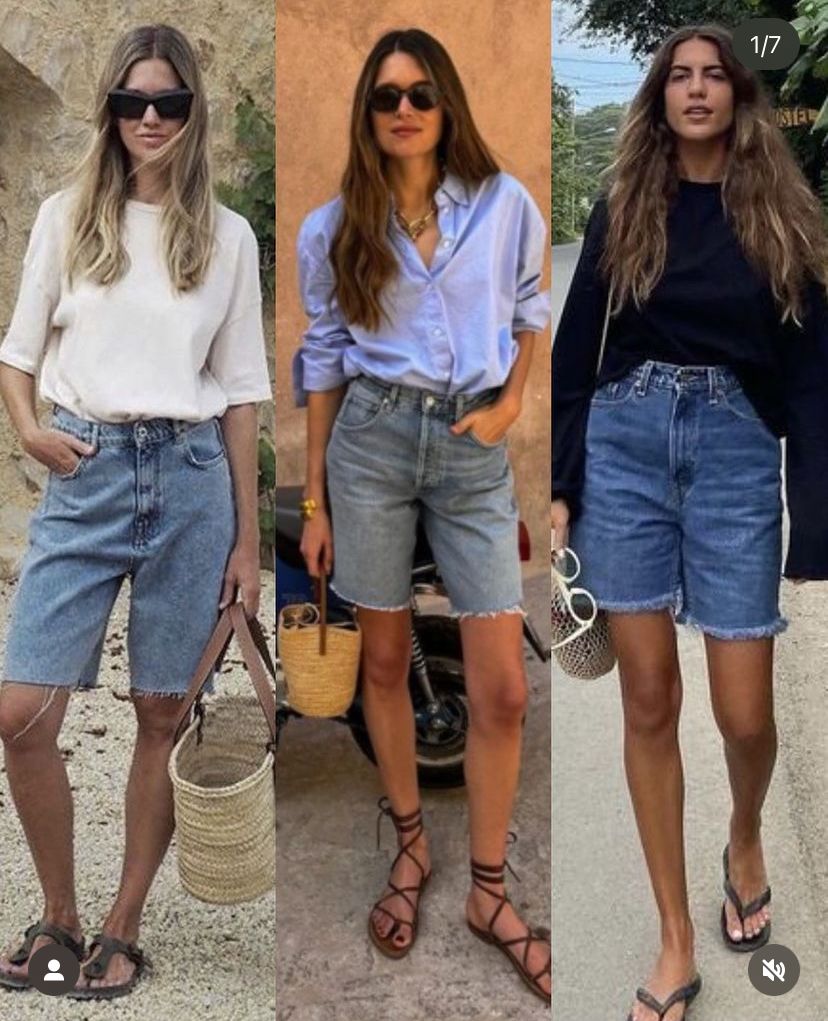 bermuda shorts outfit ideas 0068