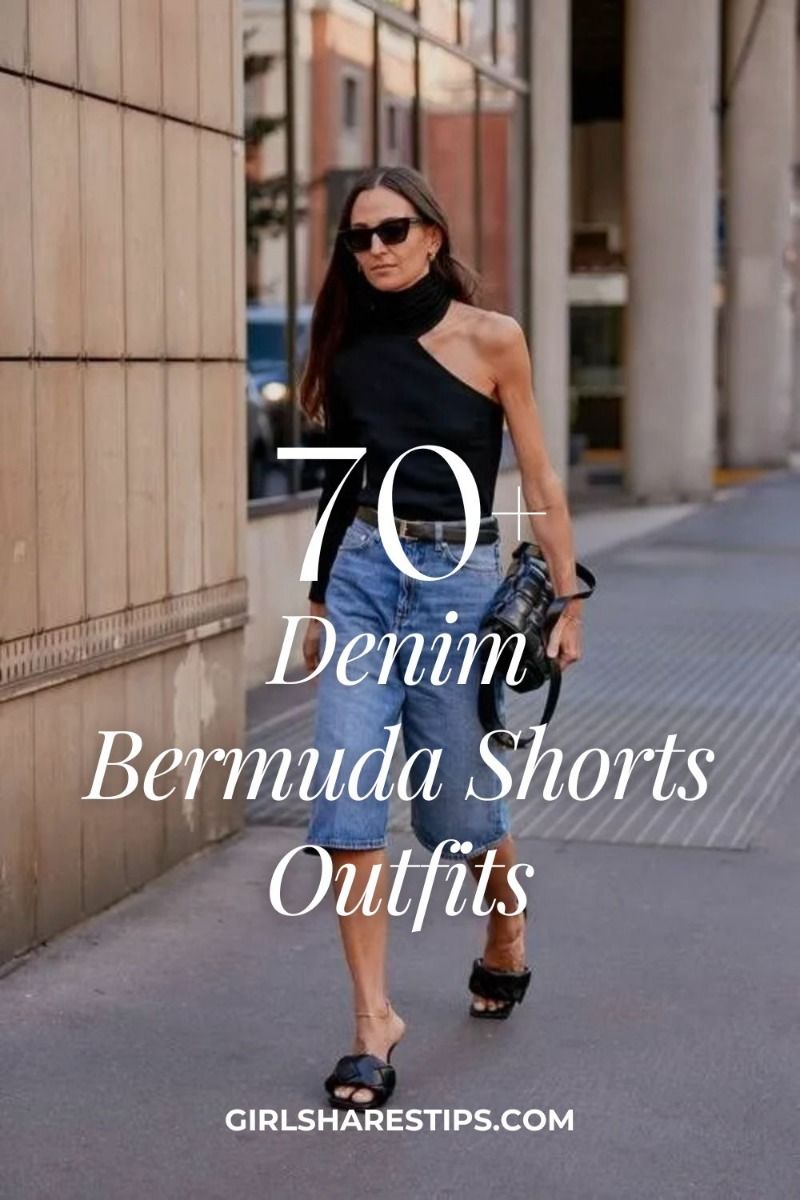 bermuda shorts outfit ideas 0075