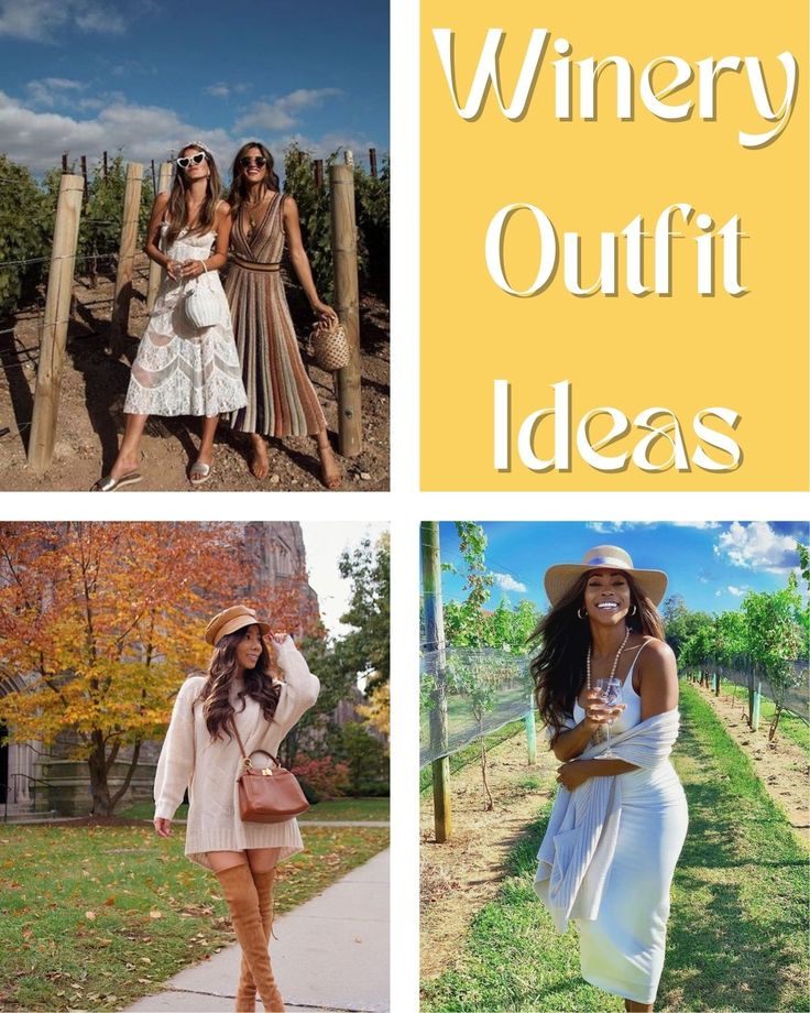 best wine tour outfit ideas