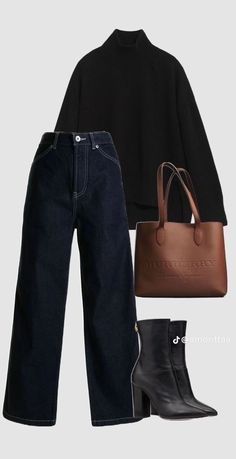 black and brown outfit ideas 0076