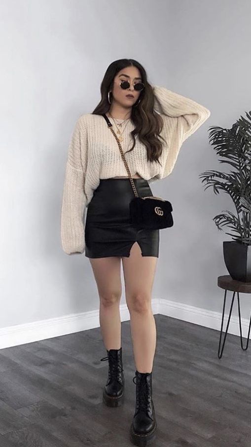 black booties outfit ideas 0018