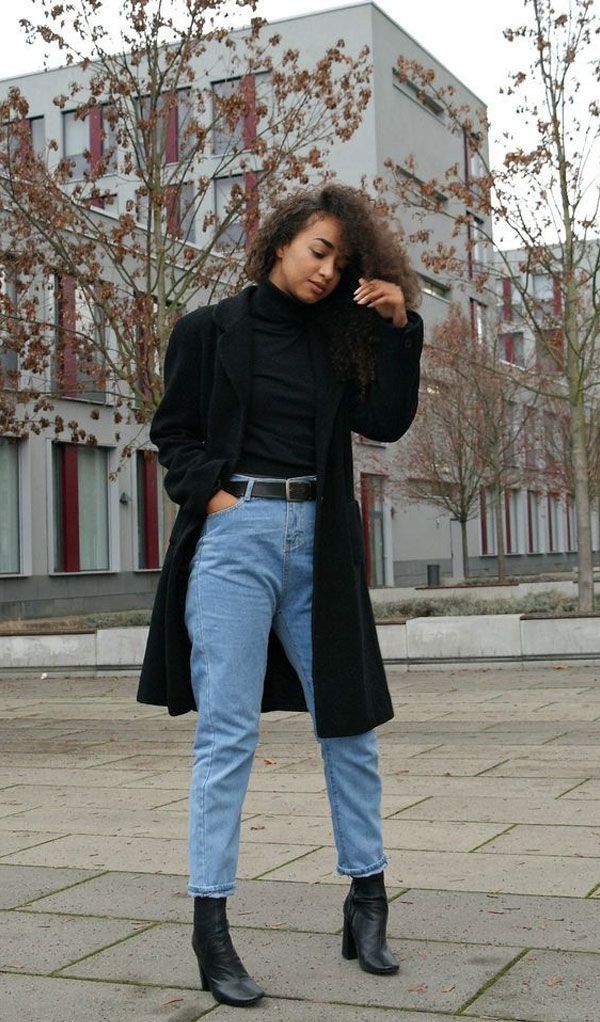 black booties outfit ideas 0065