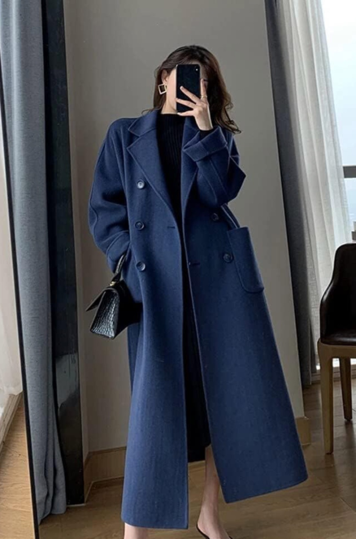 black coat outfit ideas 0067