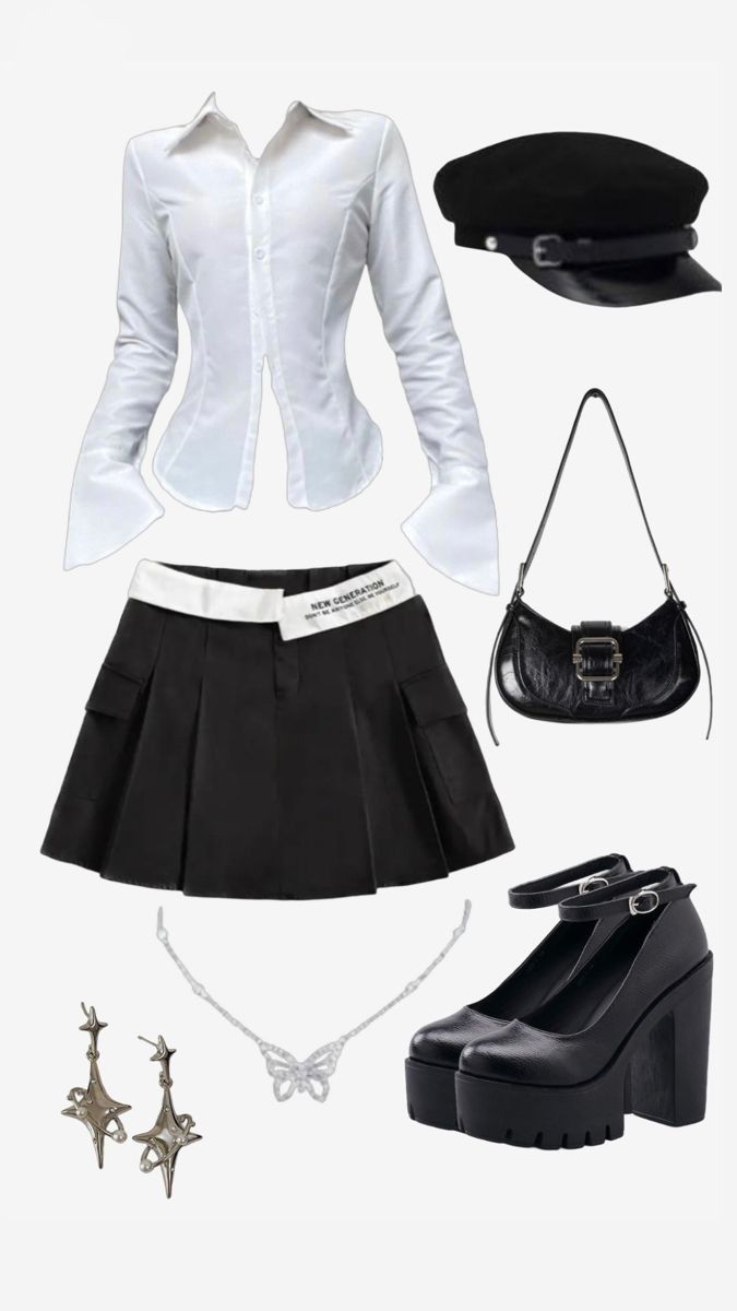 Black concert outfit ideas 0012