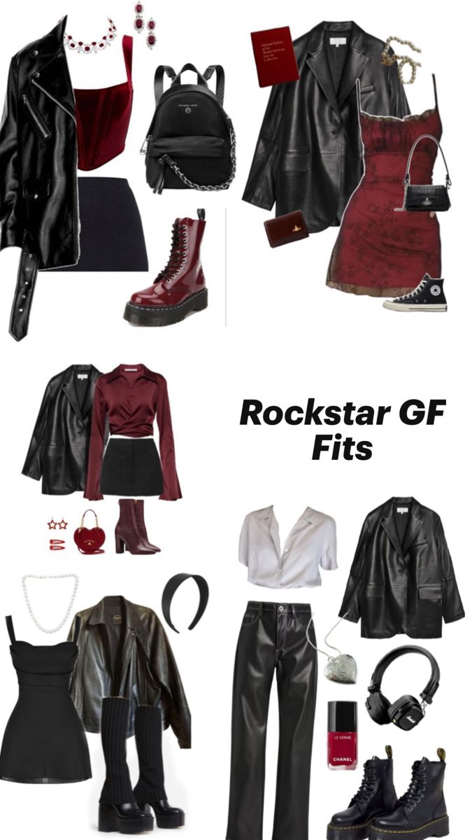 Black concert outfit ideas 0016