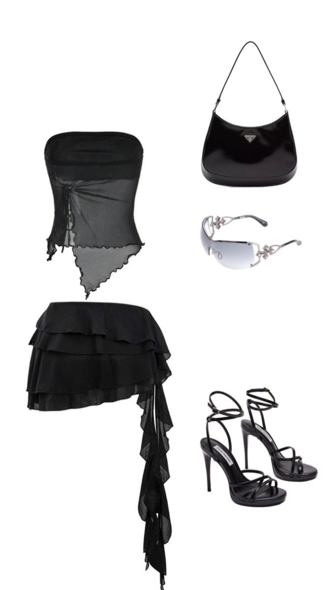 Black concert outfit ideas 0024