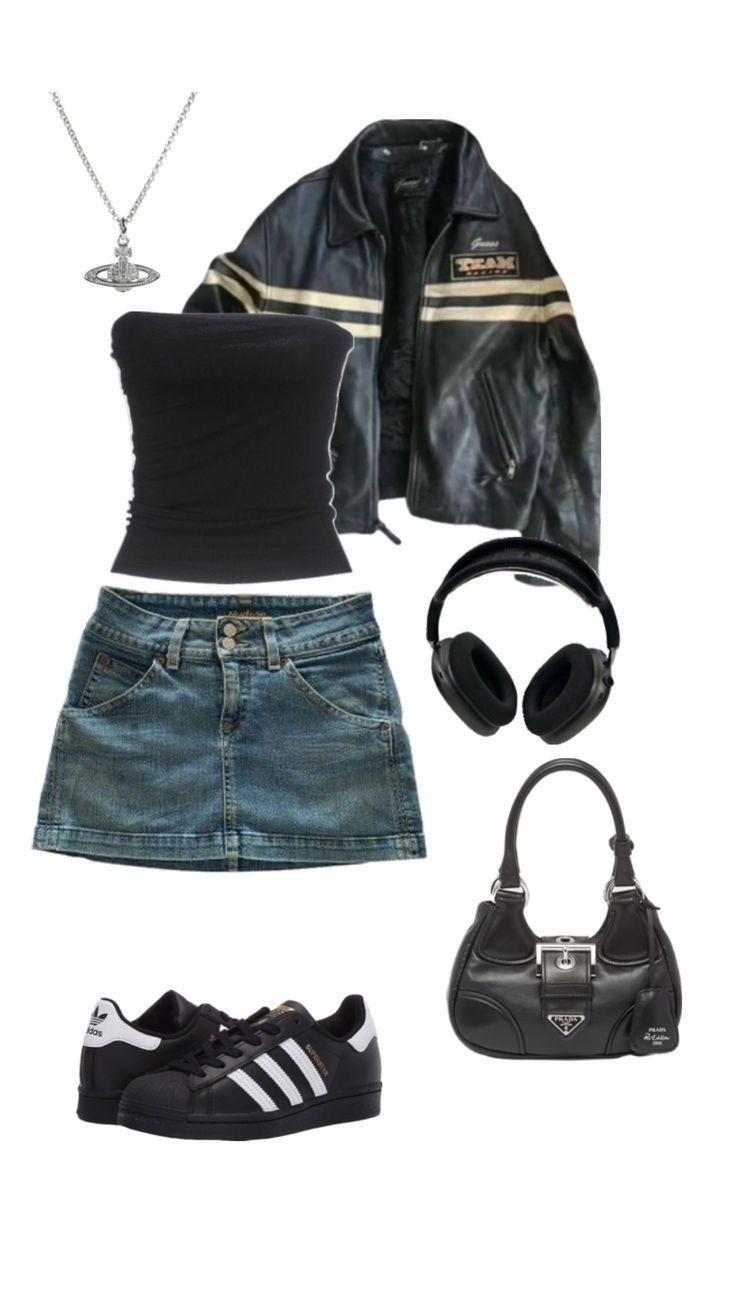 Black concert outfit ideas 0028