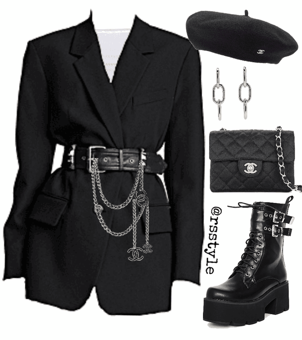 Black concert outfit ideas 0073