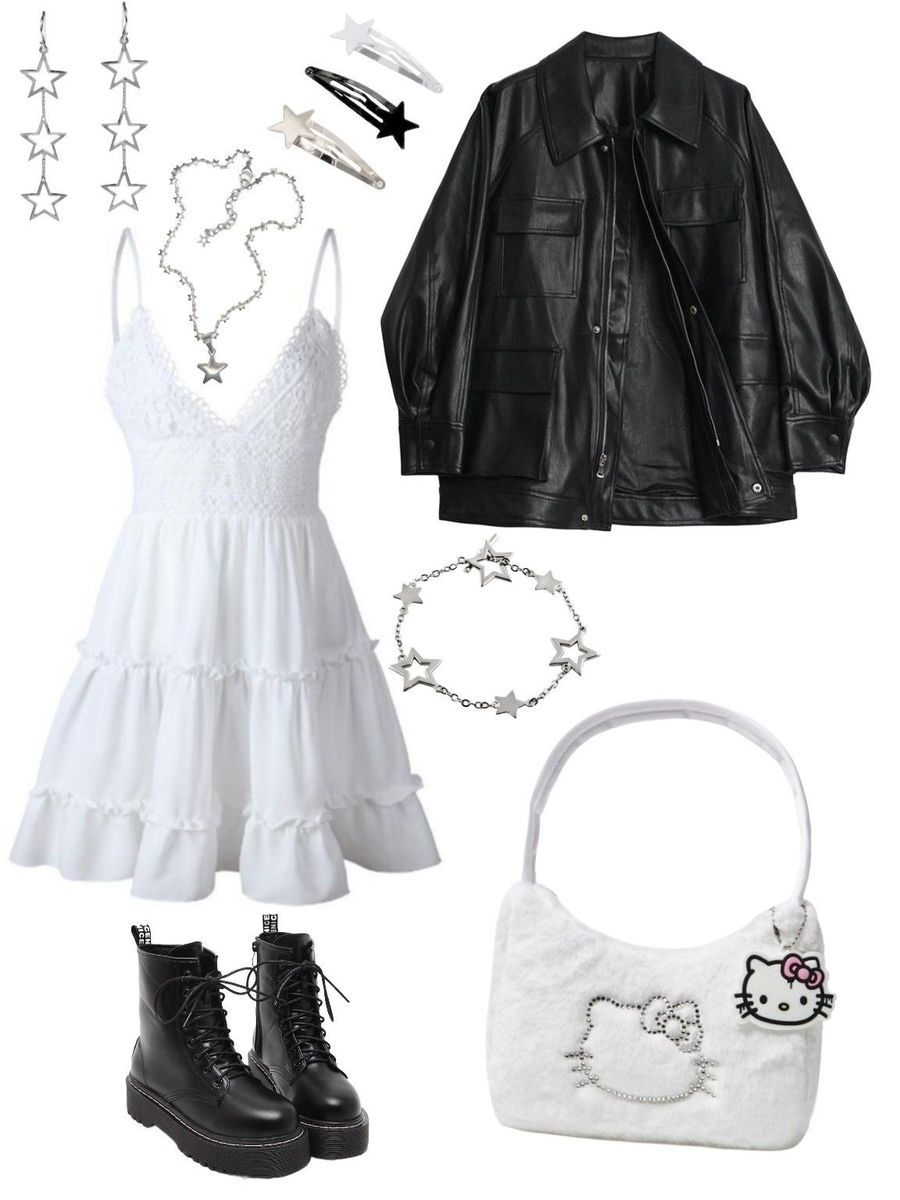 Black concert outfit ideas 0075