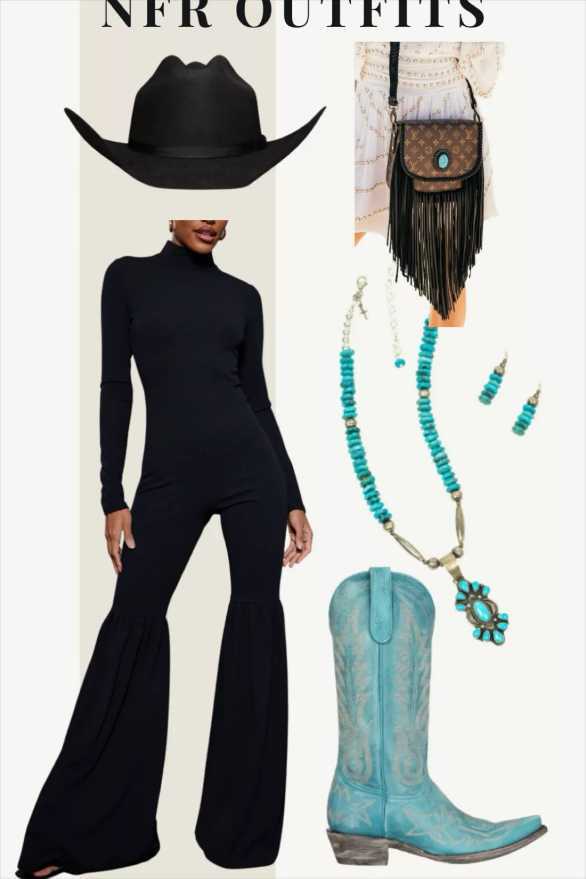 black cowgirl outfit ideas 0013